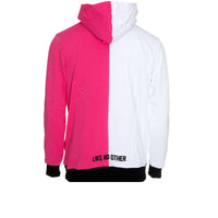 Kappa Men'sAuthentic Boisalf Hoodie Pink and white.