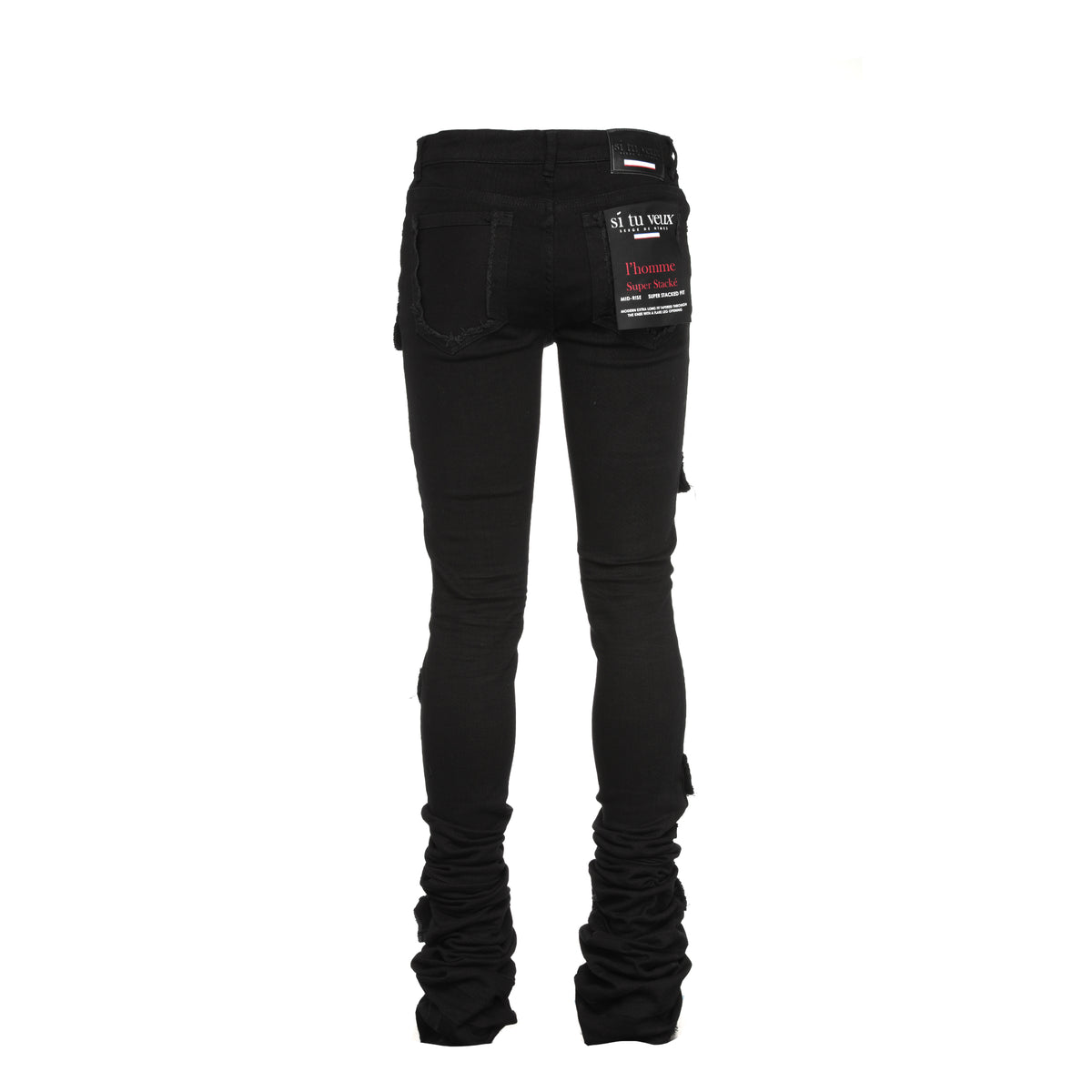 Si Tu Veux Brutini 2.0 Super Stacked Men's Jeans - SIZE Boutique