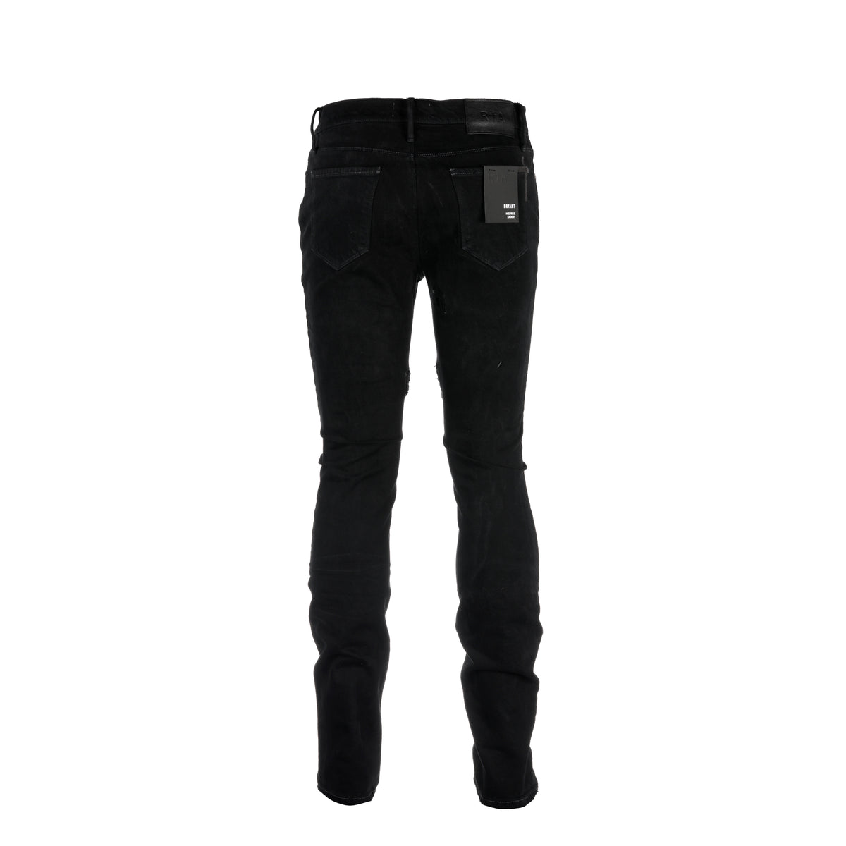 RtA Brand Bryant Blue Black Men's Designer Jeans