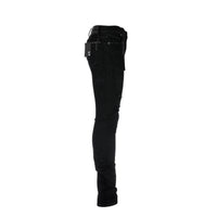 RtA Brand Bryant Blue Black Men's Designer Jeans