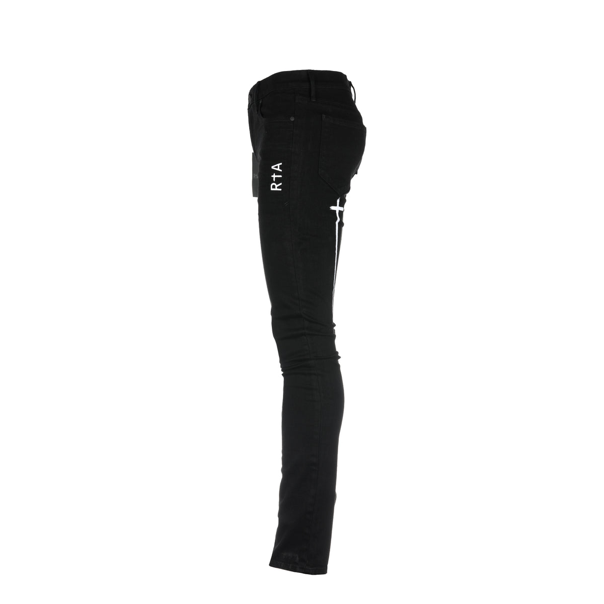 RtA Brand Bryant Black Dagger Men's Designer Jeans