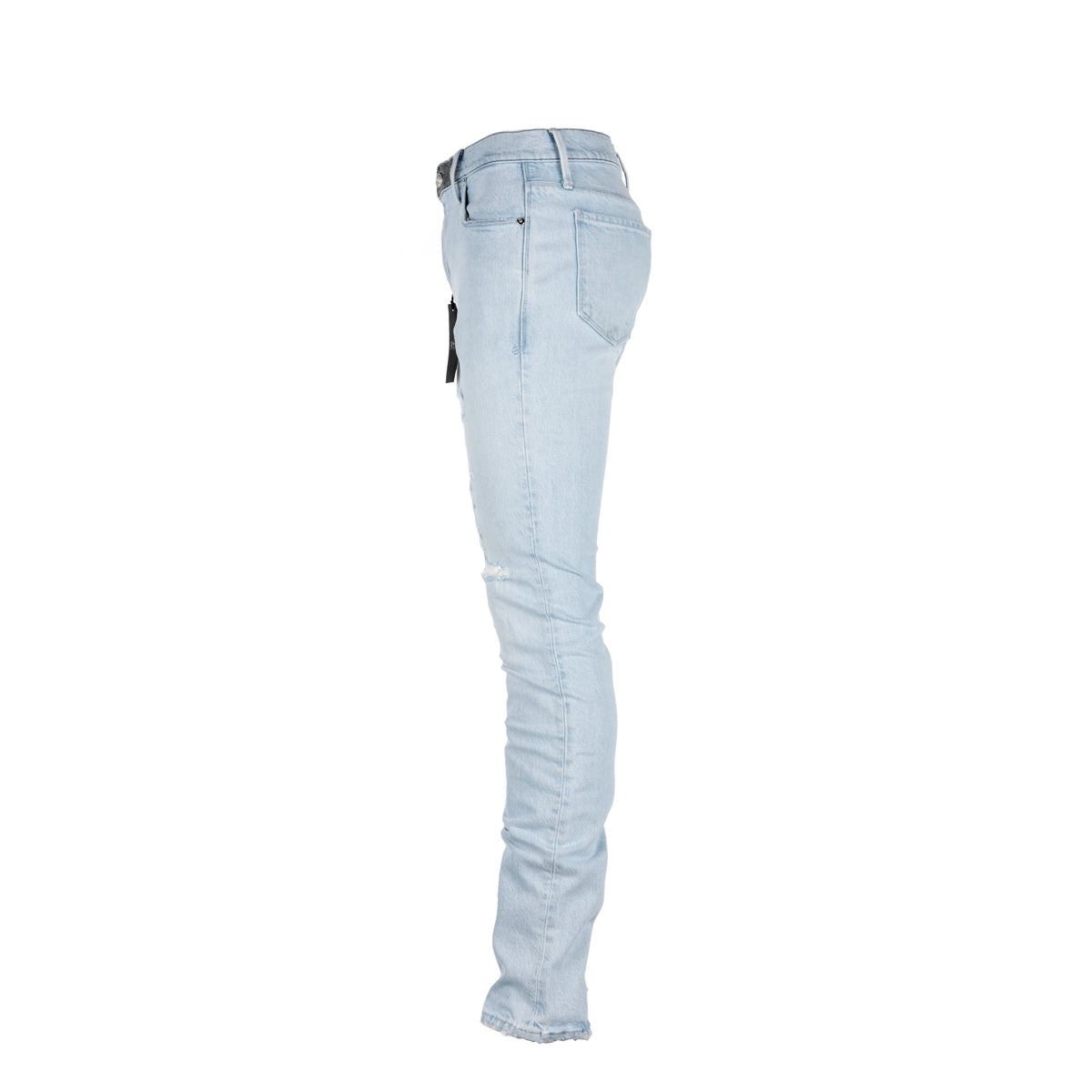 RtA Brand Bryant Light Blue Logo Men's Designer Jeans