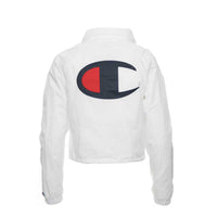 Cropped Coaches Jacket White