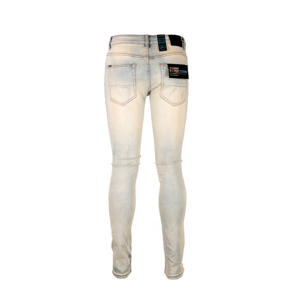 SERENEDE Chalk Men's Skinny Jeans - SIZE Boutique