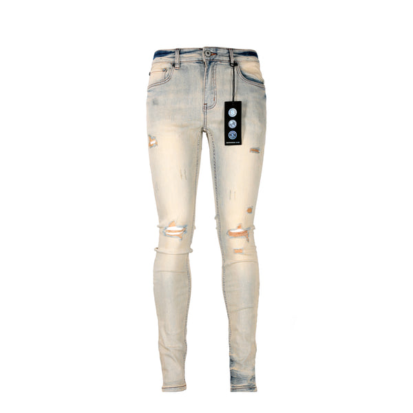 SERENEDE Chalk Men's Skinny Jeans - SIZE Boutique