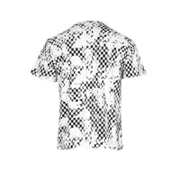 Purple Brand Textured Jersey Distressed Checkered Men's Tee