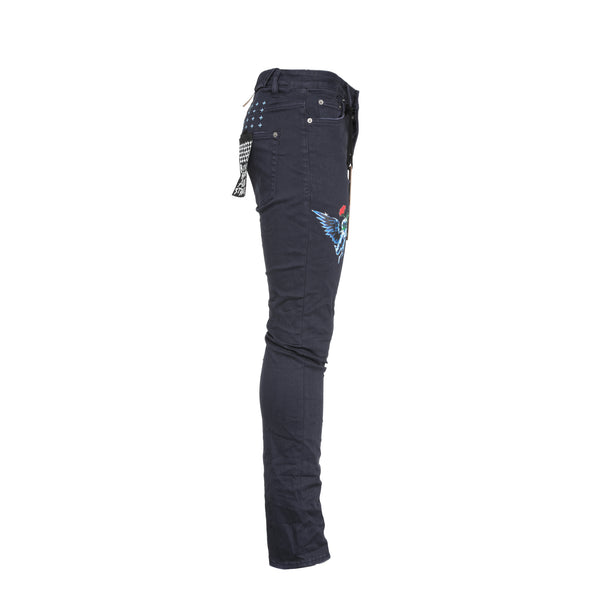 Ksubi Chitch NFT Navy Men's Mid Rise Jean - SIZE Boutique