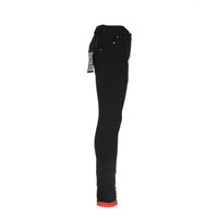 Ksubi Chitch Roll Up Orange Men's Skinny Jeans - SIZE Boutique