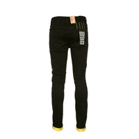 Ksubi Chitch Roll Up Yellow Men's Skinny Jeans - SIZE Boutique
