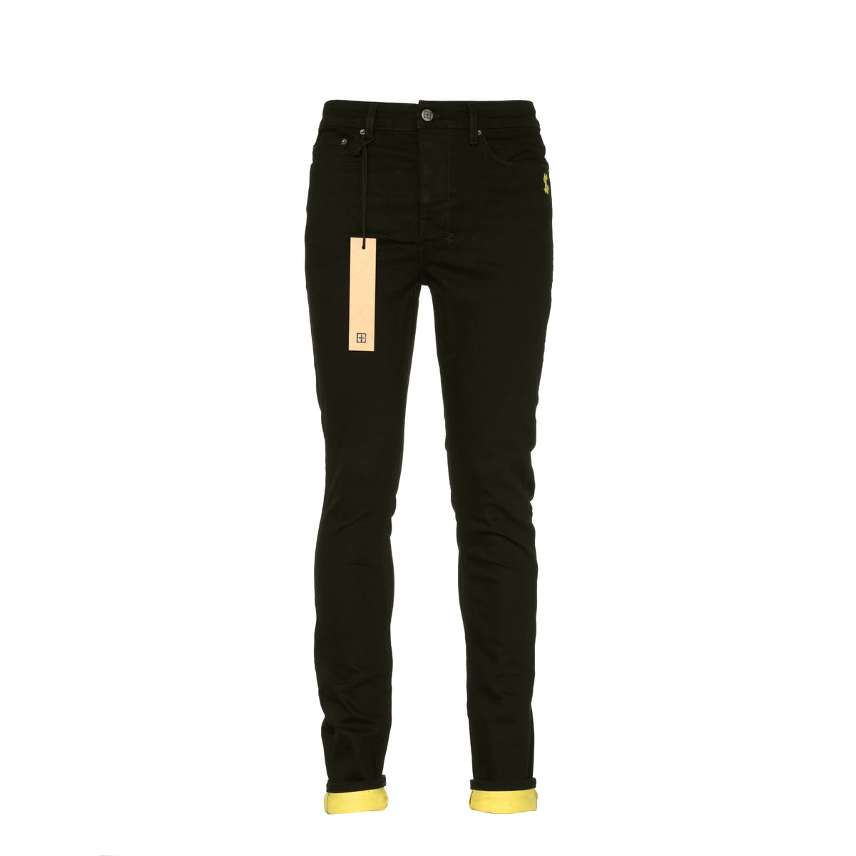 Chitch Roll Up Yellow Jean