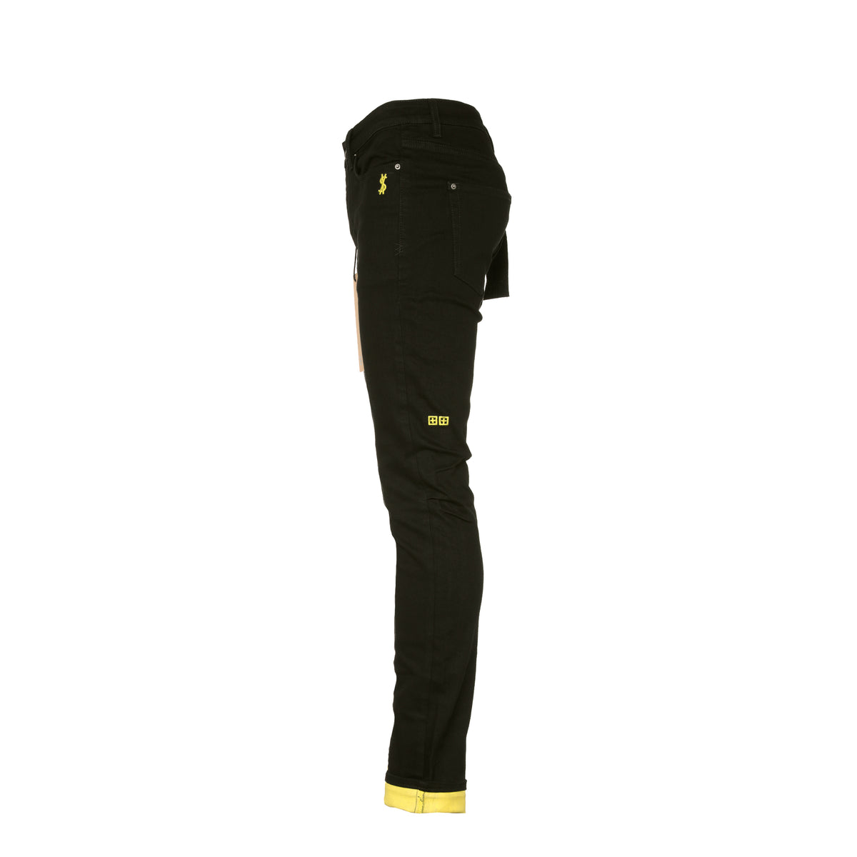 Chitch Roll Up Yellow Jean