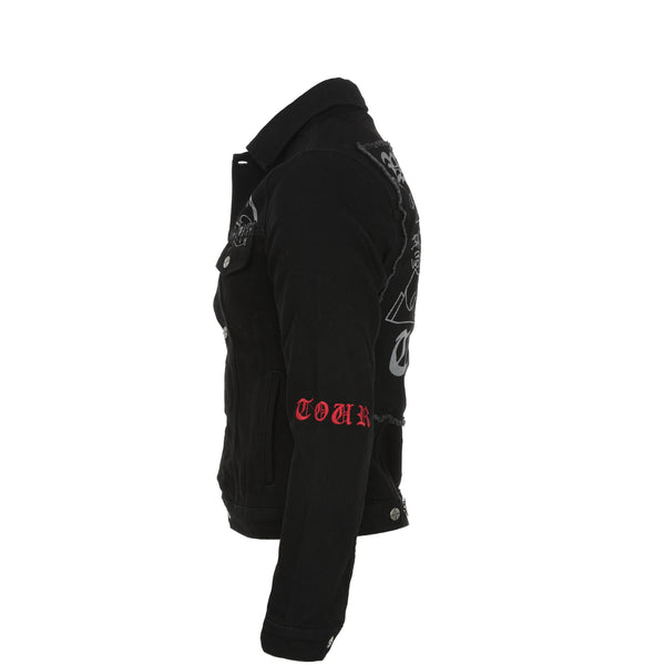 Ksubi Classic "Devil" Men's Jean Jacket Black
