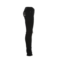 RtA Clayton Black Destroyed Men's Skinny Jeans