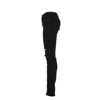 RtA Clayton Black Destroyed Men's Skinny Jeans