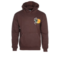 Rip n Repair Click Bait Men's Graphic Hoodie Brown