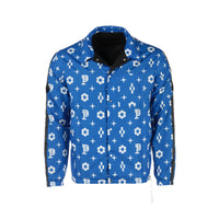 Black Reversible Snap Front Coaches Jacket