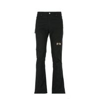 RtA Denis Skinny Mini Flare Men's Black Jeans - SIZE Boutique