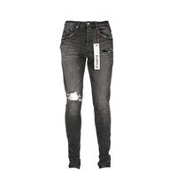 Purple Brand P002 Distressed Dirty Grey Blowout Men's Jean 