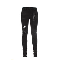 Black Denim Silver Lake Super Skinny Jeans Black