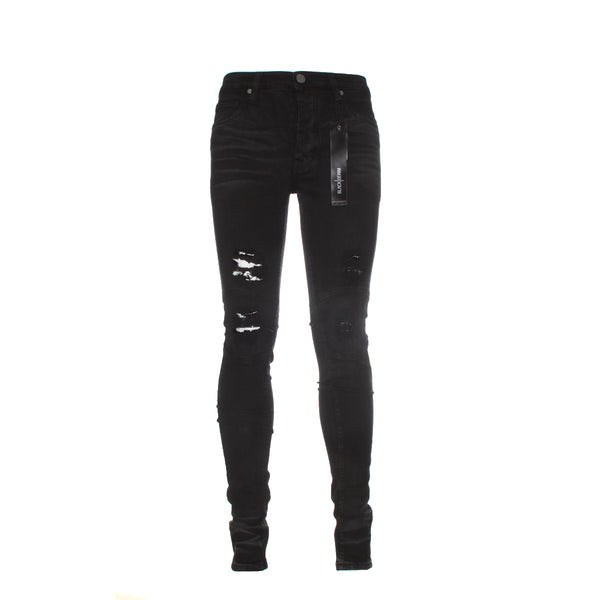 Black Denim Silver Lake Super Skinny Jeans Black
