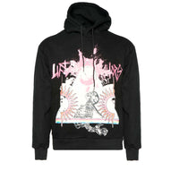 Lifted Anchors Men's Black Disco Hoodie