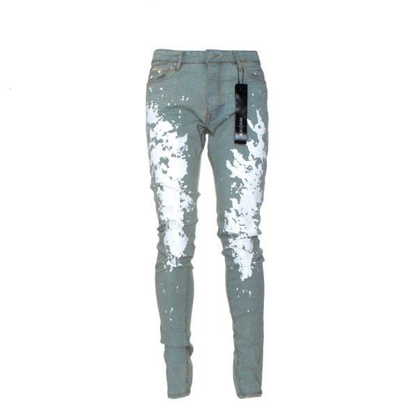 Black Denim "Carpenter" Men's Skinny Designer Jeans