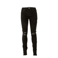 Serenede Midnight Black Men's Skinny Jeans