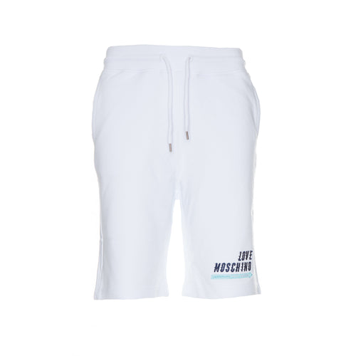 Love Moschino mens' shorts white