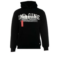 Paper Planes Clothing Passport Holder Men's Pullover Hoodie Black