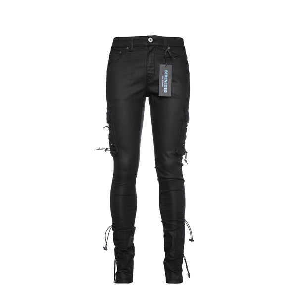SERENEDE 1111 Cargo Men's Skinny Jean 