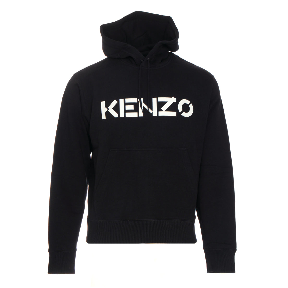 FW20 Kenzo Paris New Logo Classic Men's Hoodie Black 