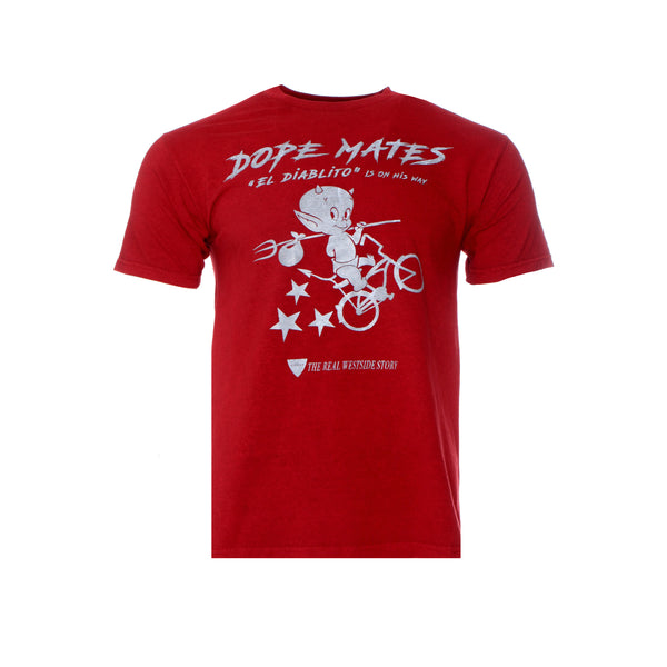 Sixelar Dope Mates Men's SS Graphic Tee Red