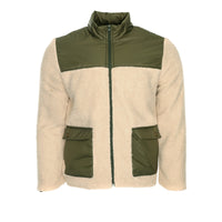 Ojardorf Men's Mountain Zip Fleece Cream