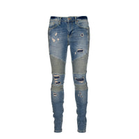 NEW Represent Biker Denim in Sand Blue
