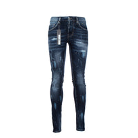 7th Heaven London S-619 Men's Skinny Designer Jeans Blue 7th Heaven London S-619 Men's Skinny Designer Jeans Blue 