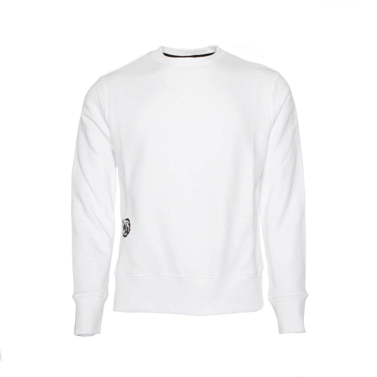 Tim Coppens Collage Crew Sweater White