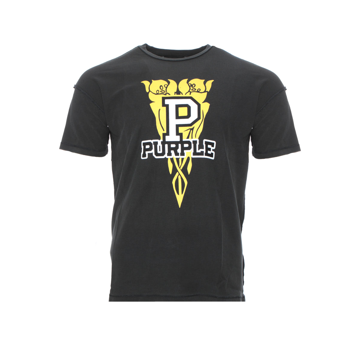 Purple Brand P101 Pennant Men's SS T-Shirt Dark Grey