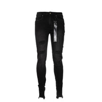 Black Denim Black Stone Men's Skinny Designer Jean