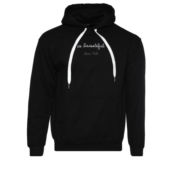Skim Milk Black Is Beauty Men's Pullover Hoodie