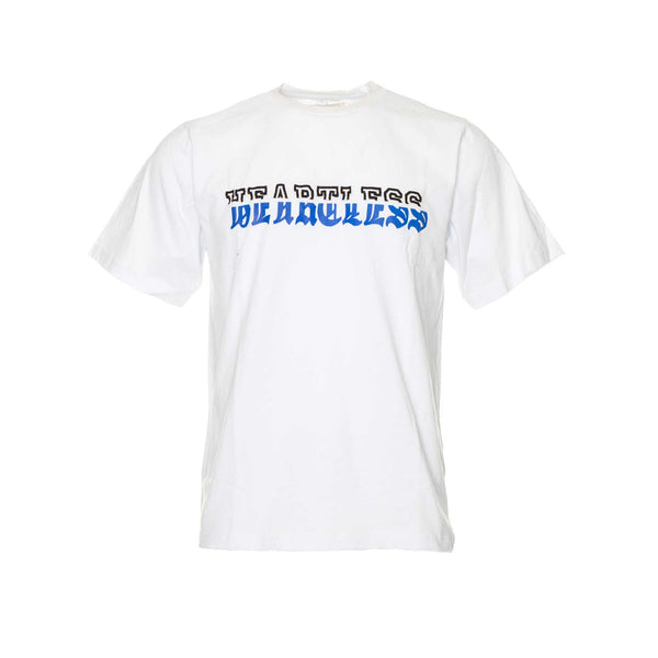 Lifted Anchors Hart Split Tee White