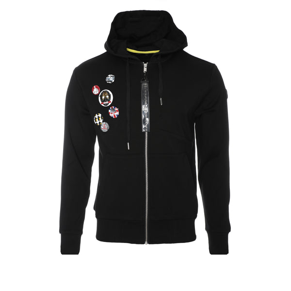 Moose Knuckles Fugazi Men's Zip Up Hoodie Black
