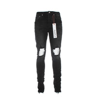 P002 Black Wash Blowout Jean
