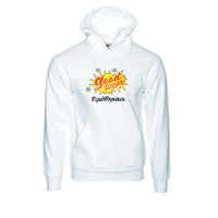 Rip n' Repair Seoul Glow Men's UV Activated Hoodie White