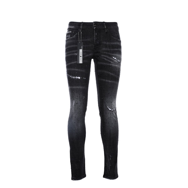 7th Heaven London Star Light Men's Skinny Jeans