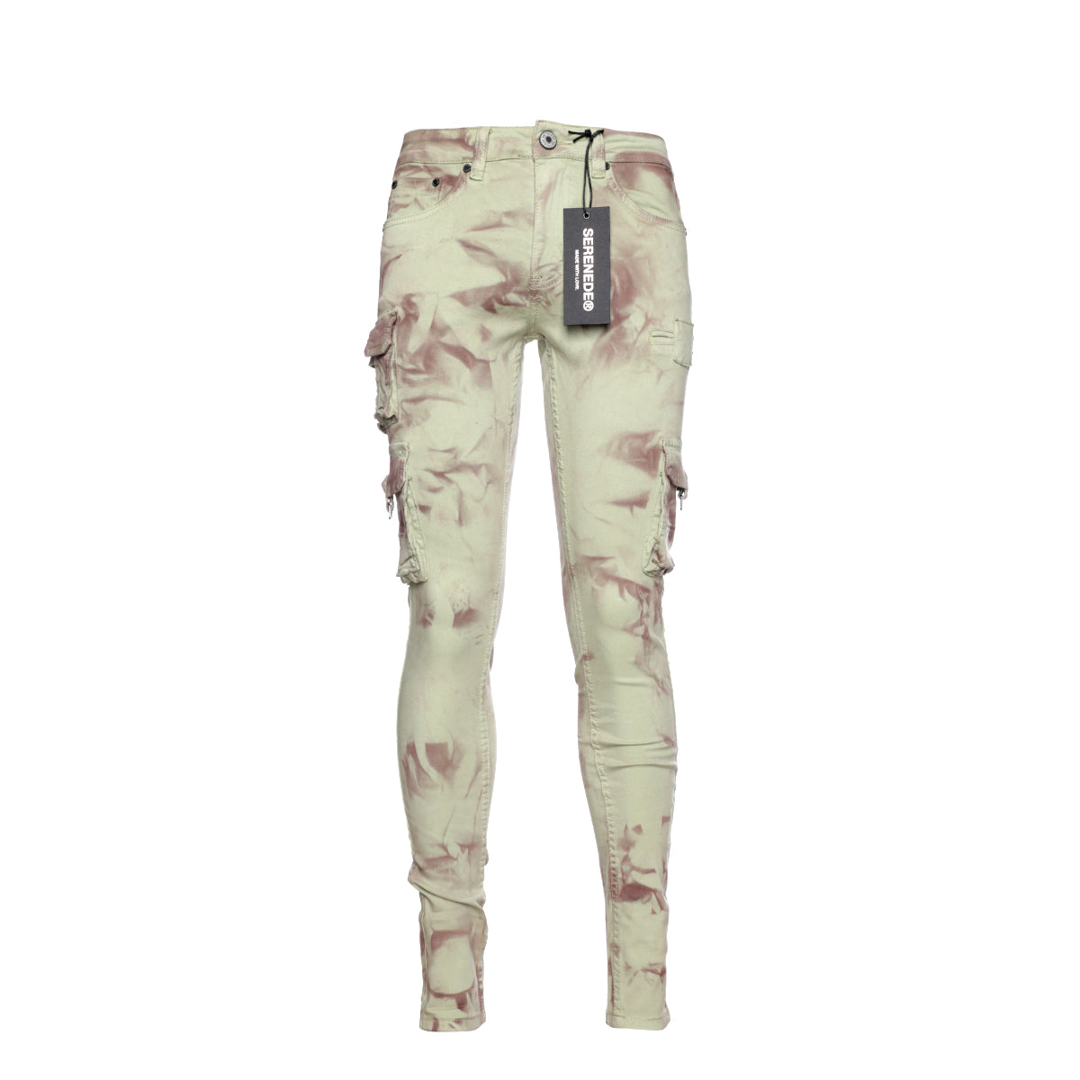 SERENDE 21 Conjunction Men's Skinny Cargo Jean