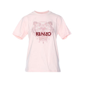 Kenzo FW20 Loose Classic Tiger T-Shirt Faded Pink