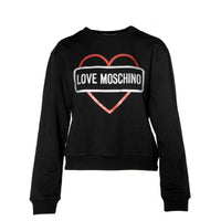 Jersey Pullover With Glitter Heart
