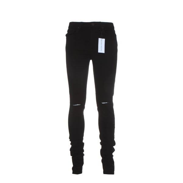 Greyson Distressed Noir Men's Skinny Jean