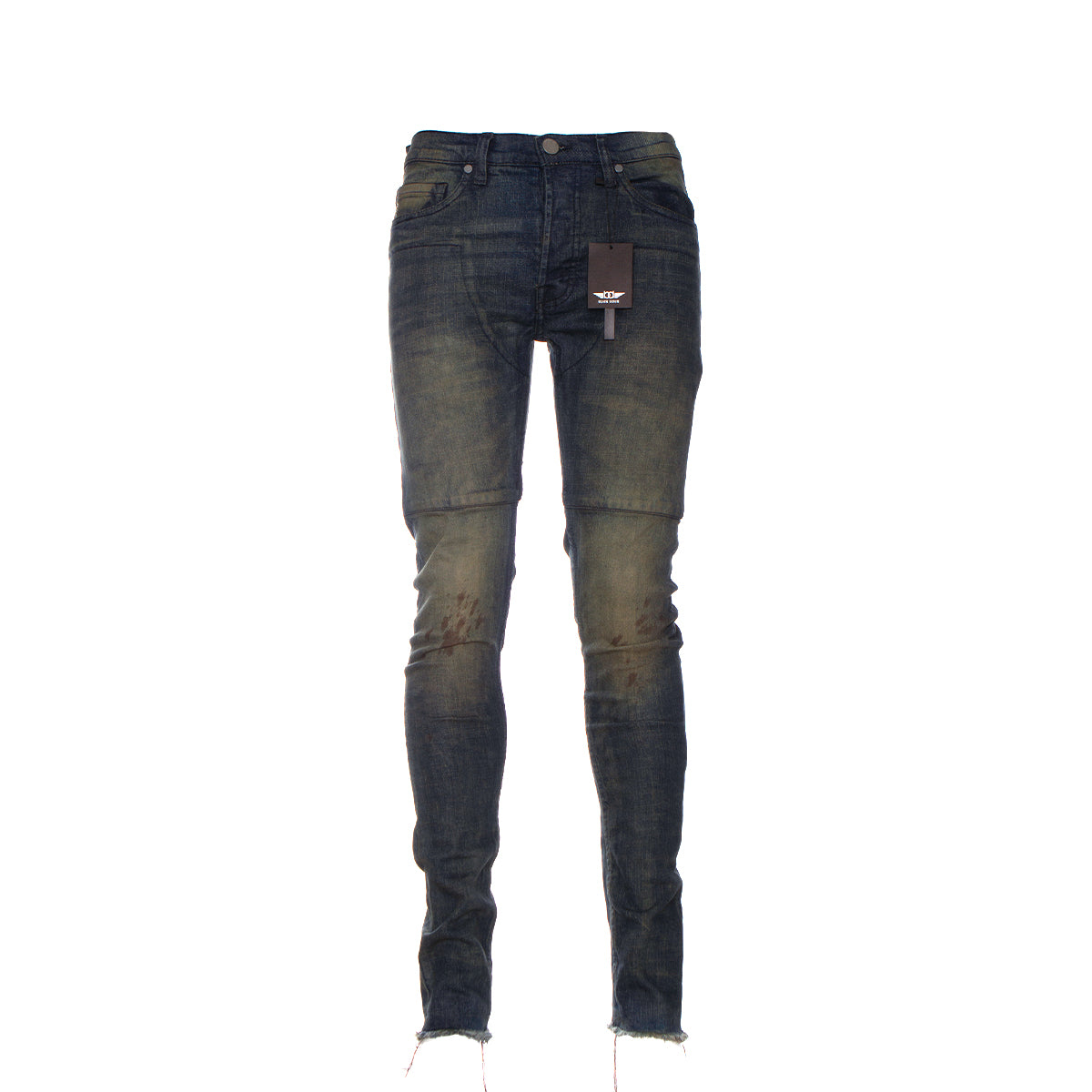 Black Denim Oil Flow Men's Jeans