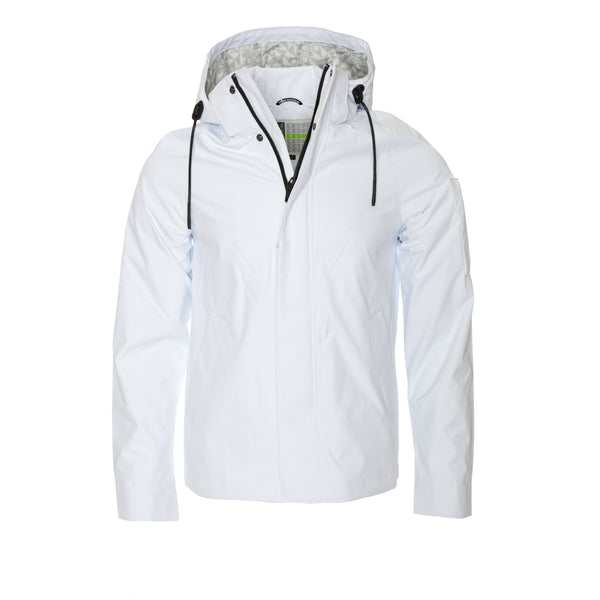 Moose Knuckle Men's Rider 2 Rain Jacket White